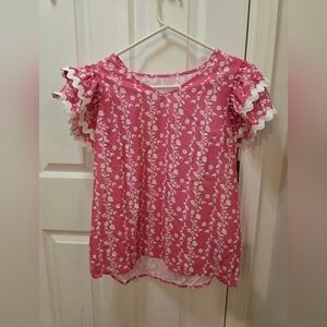 Floral Pink Women's Top